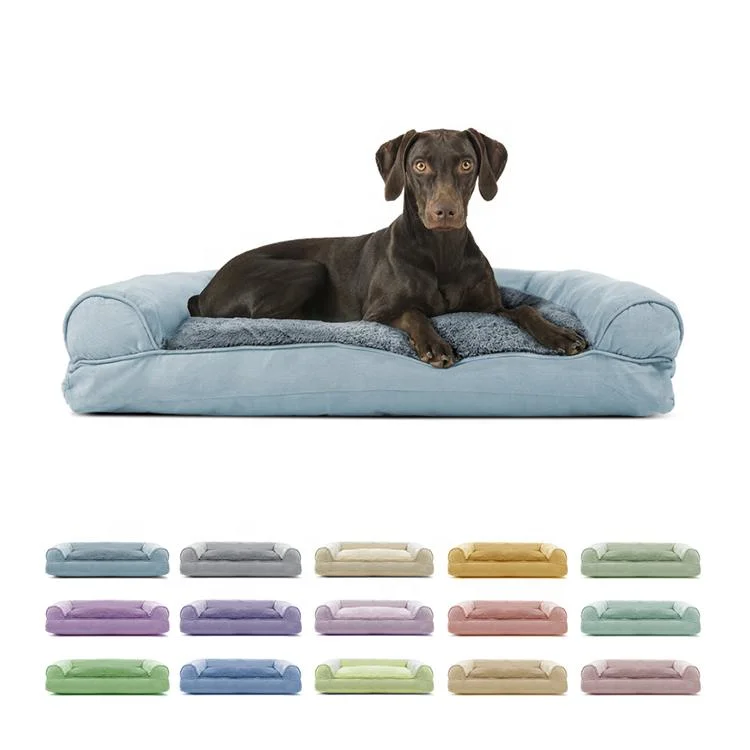 OEM Customzied Hanyang Mayorista/Proveedor de alimentación de animales de compañía Sofá cama de espuma de perro