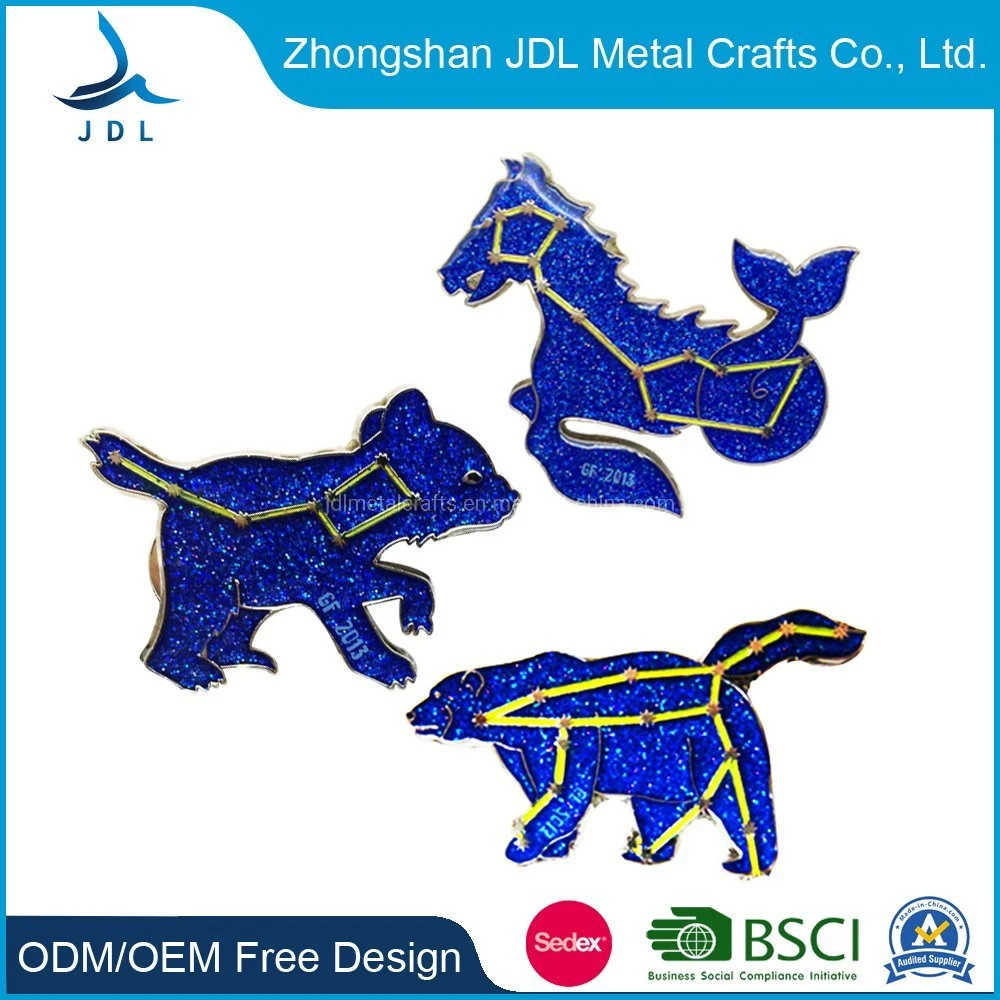 Factory Supply Catoon Badge/Metal 3D Colorful Badge (132)