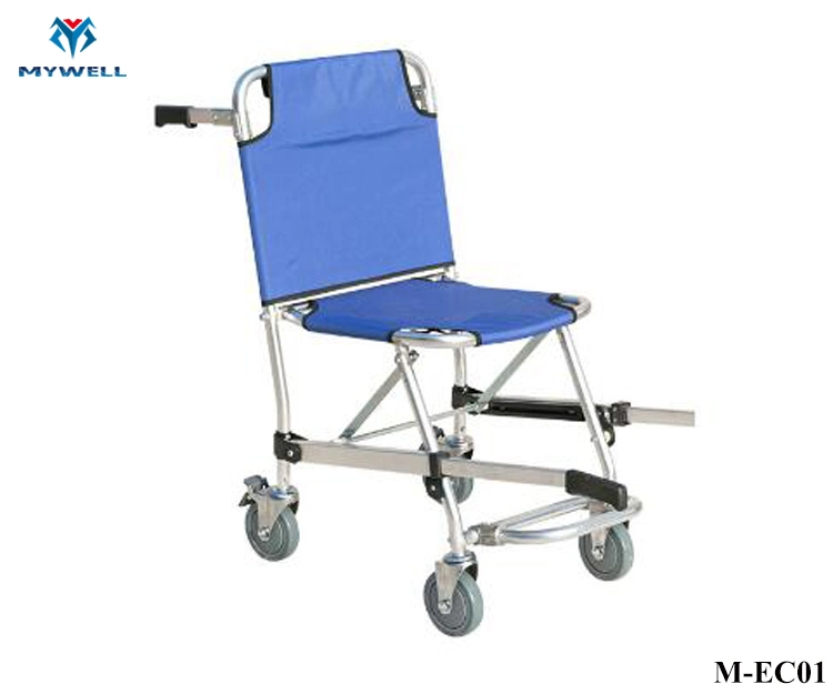 M-EC01 Chaise d'évacuation civière en alliage aluminium