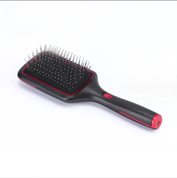 Amazon Hot Selling Air Cushion Paddle Brush Electric Head Massager Wireless Scalp Massage Brush