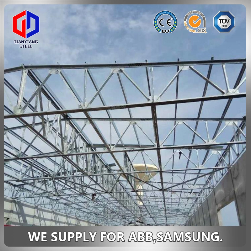 Low Cost and Fast Assembling Prefabricated Steel Frame Warehouse Metal Building