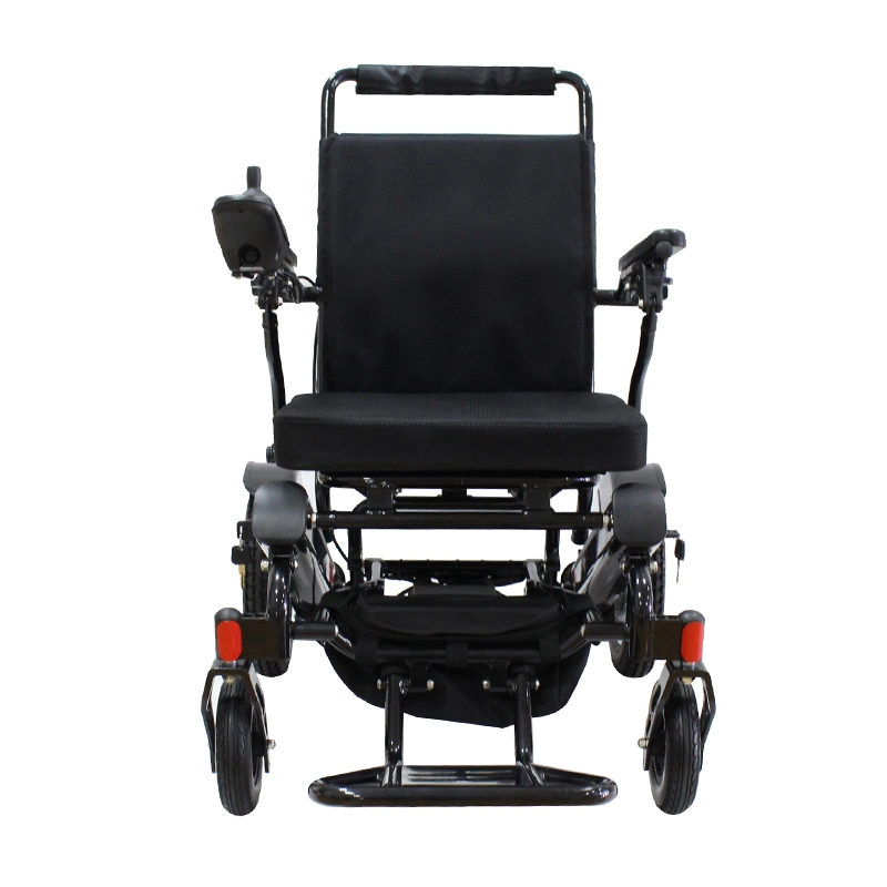 Hot Sale Aluminium Light Foldable Power Lithium Battery Electric Wheelchair