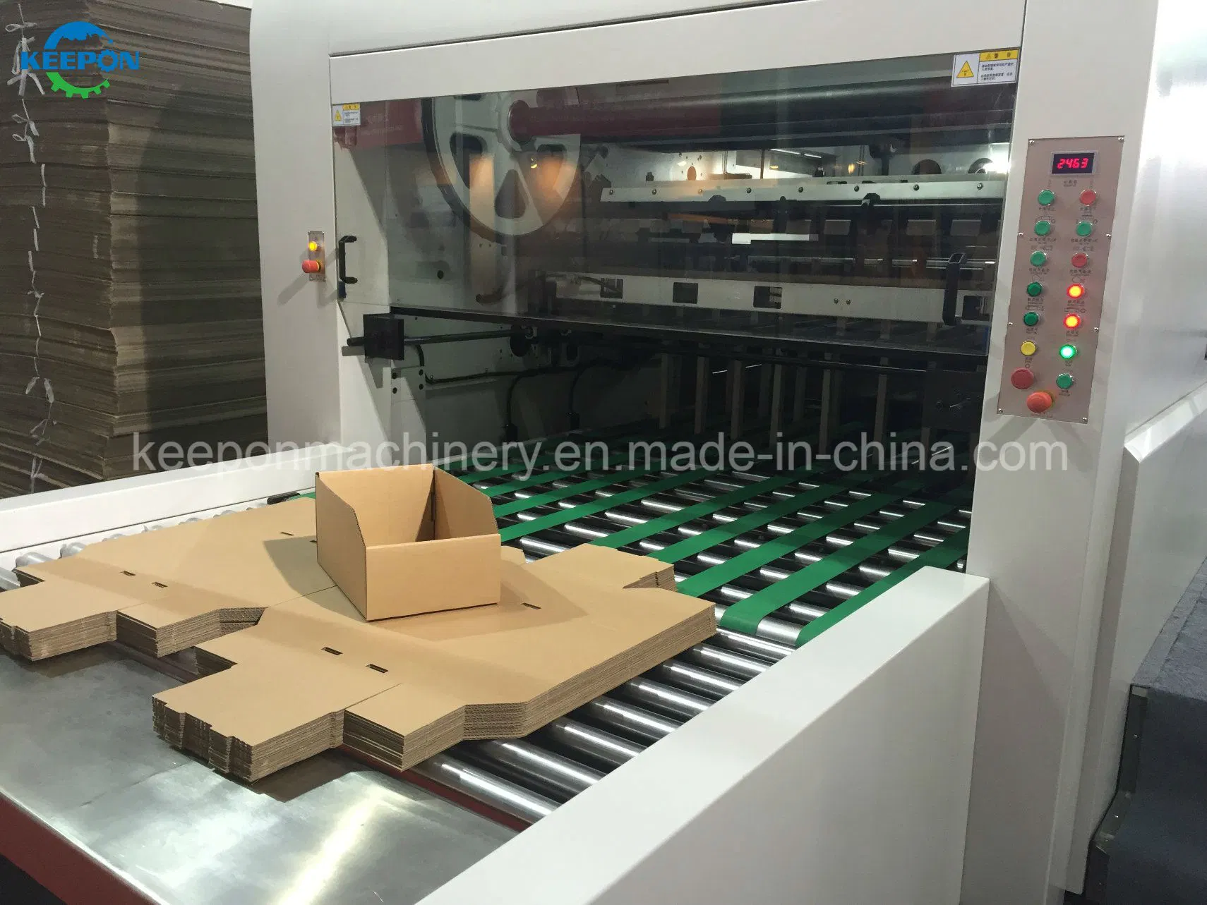 Paper Die Cut Punch Machine Used for Making Corrugated Carton