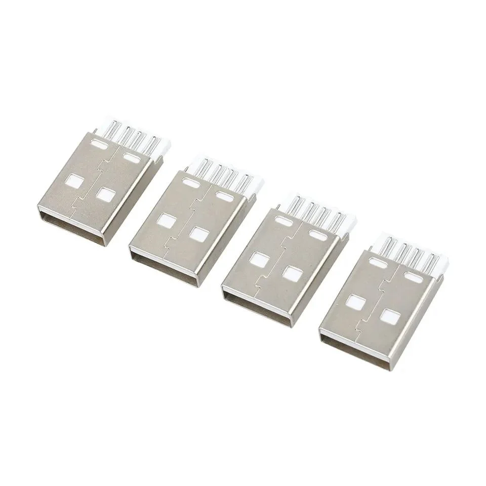 USB 2.0 tipo a Jack hembra macho de 4 Pin conector USB para placa PCB y la potencia móvil