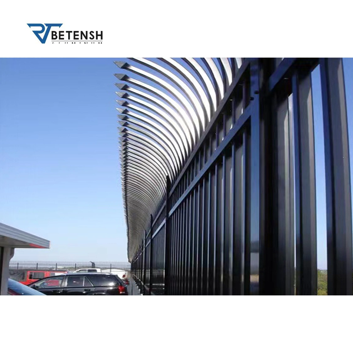 Private Security Fence Alloy Aluminum Metal Outdoor Decoration
