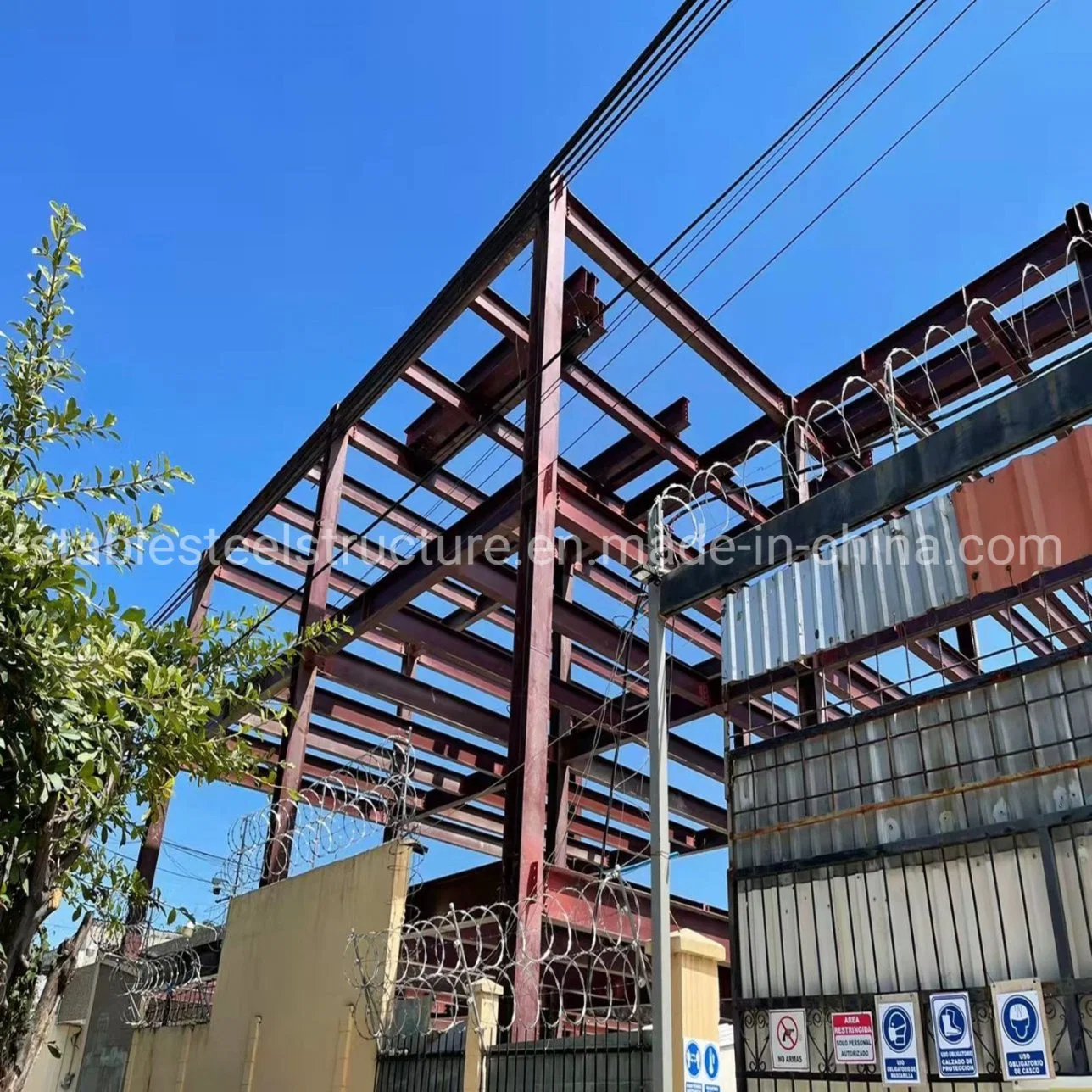 Prefab Structural Metal Fabrication Construction Building Prefabricated Steel Structure From Direct Manufacturer