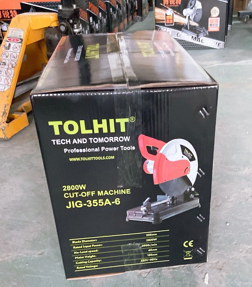 Tolhit 2800W 14" Steel Pipe Cutting Machine Industrial Cut off Saw