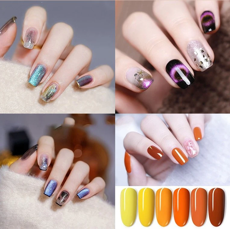 رونيكي نايل فن Paint Gel البولندية Manicure Soak قبالة الدائمة فوق عجينة فوق سطح القاعدة فوق الجل الهجين فوق البنفسجية