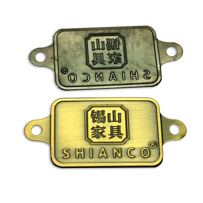 Original Factory Wholesale/Supplier Customized Electroplated Etching Copper Brass/Bronze/Golden/Nickel/Chrome Bar Signs