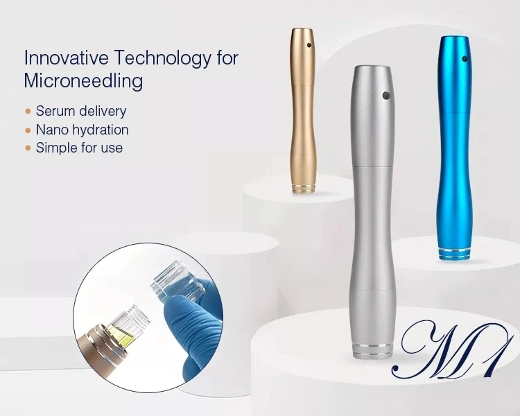 New Glopen Professional Microneedling Pen Automatic Applicator Skin Care Tool Derma Pen