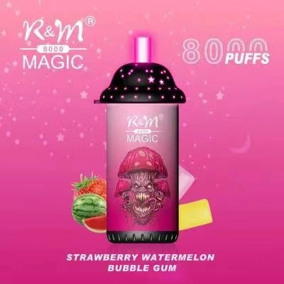 Populares e cigarros Vape descartáveis R &amp; M Magic 8000 Puff mais sabor, preço de venda por grosso