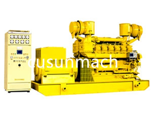 Jinan Engine Russia 400kw Natural Gas Engine Generator Set 400kw