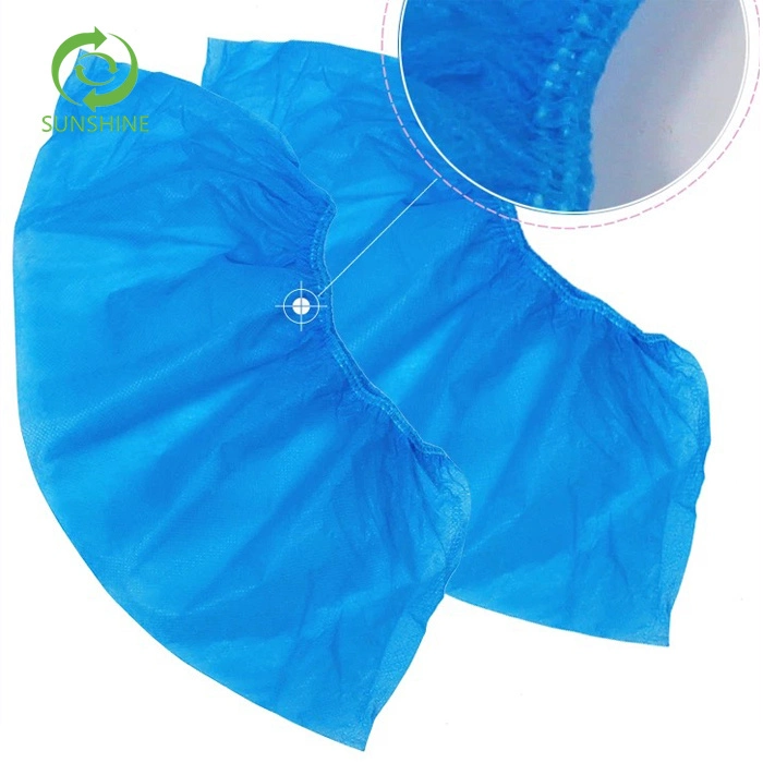 Sunshine Disposable Blue Color Non-Woven Shoes Cover