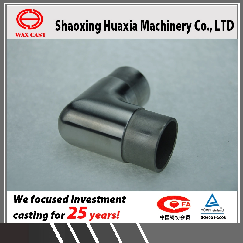 Investment Casting SS304 Polished Stair Handle Parts