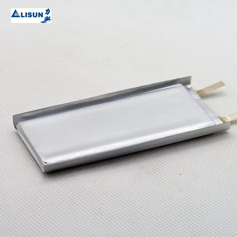 Rechargeable Lithium Battery LiFePO4 Battery Icpp075159 3.7V with Tabs, Wires