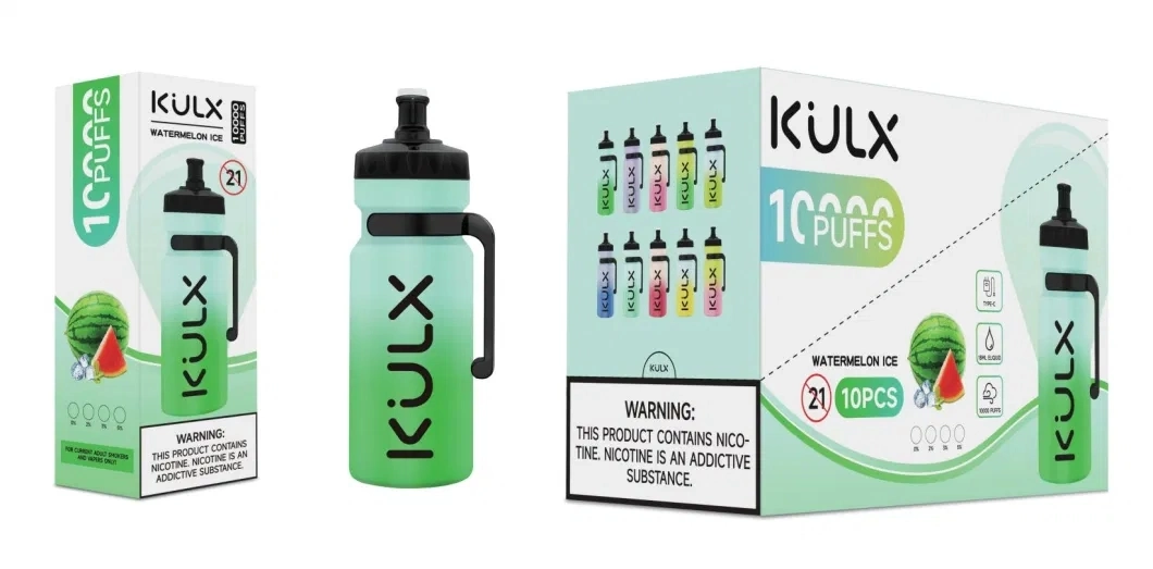 Factory Direct Vape jetables Kunx10000bouffées Type-C, 650 mAh de charge