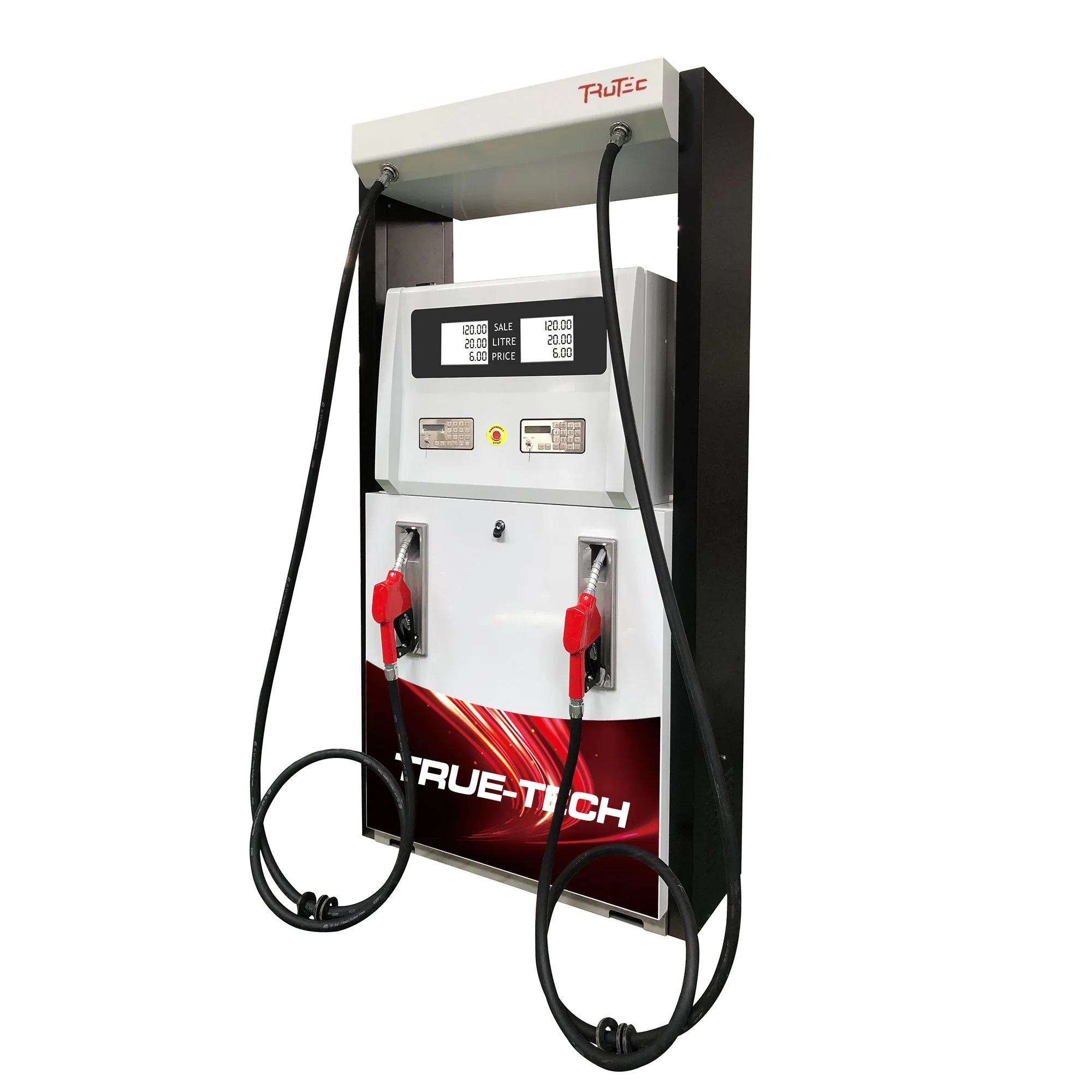 Kenya Supplier Electronic Calibration Four Pump Petrol Fuel Dispenser China Provide