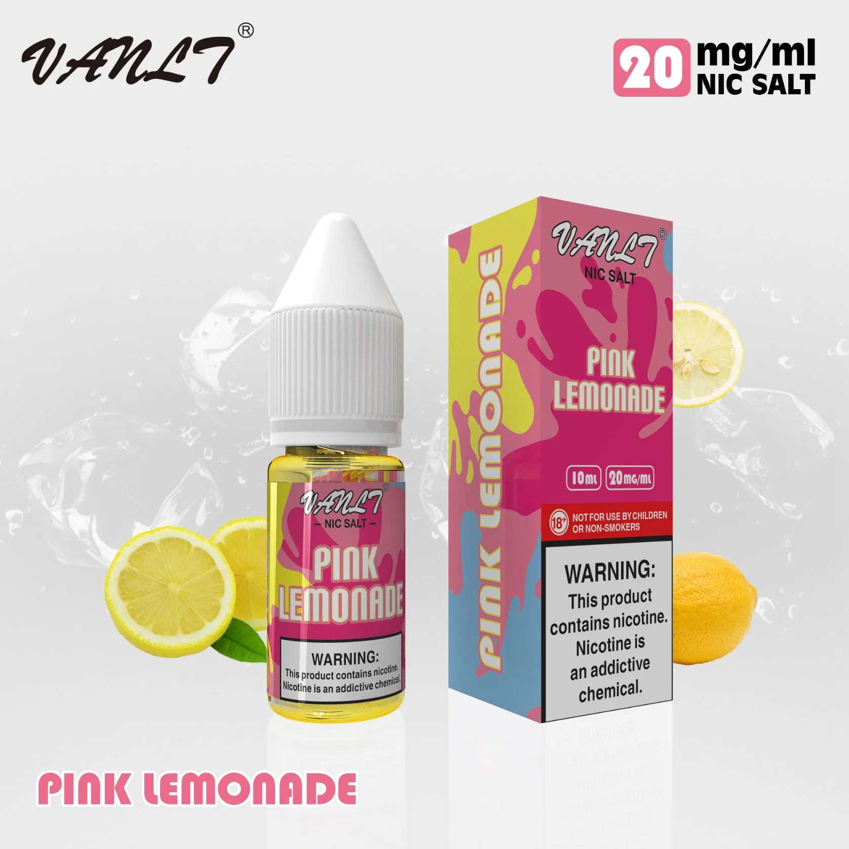 10ml Pet Bottles Pink Lemonade Electronic Liquid