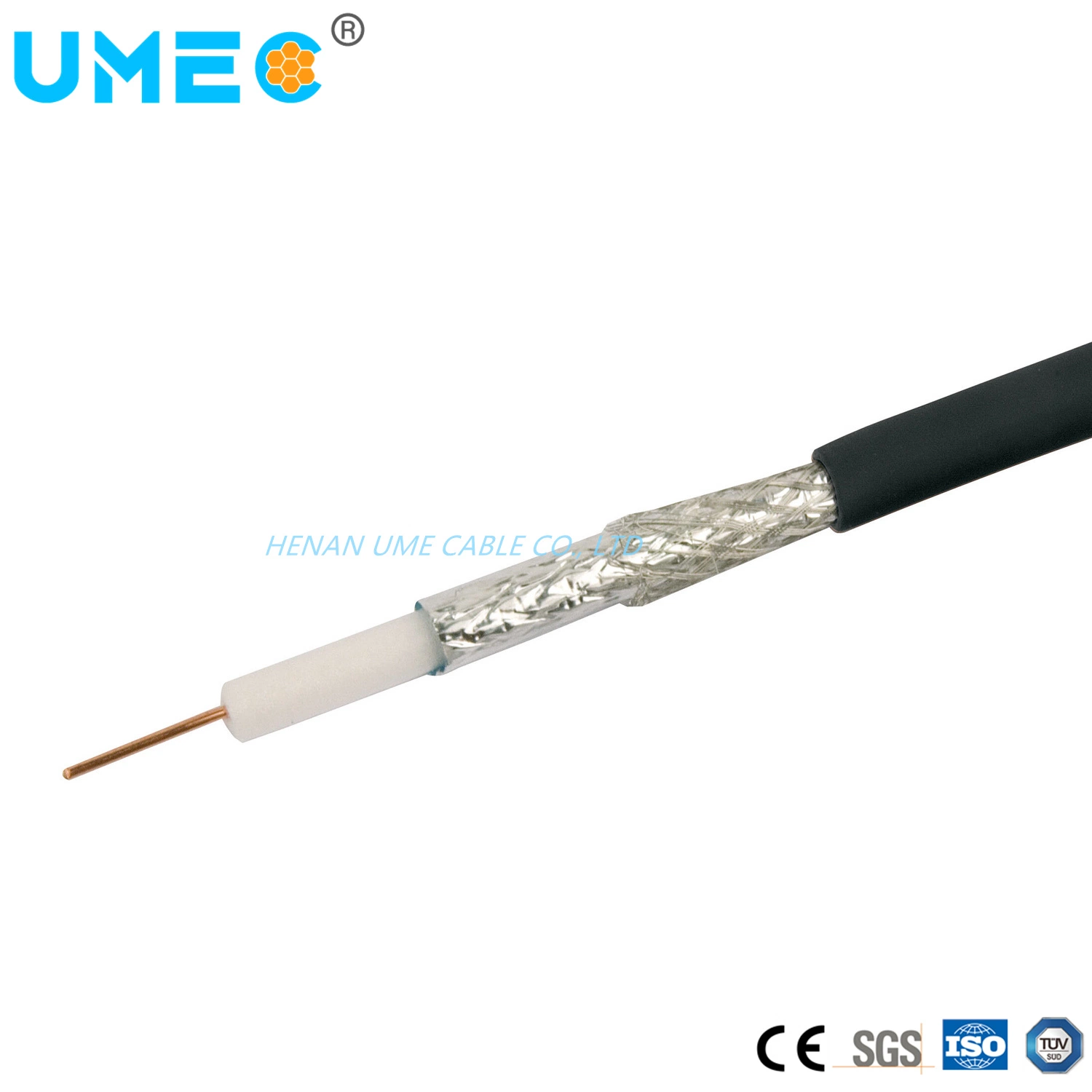 Wholesale HDMI Telecommunication Cable Silver-Coated Copper Conductor Braiding Cable 0.58mm/ 0.59mm/ 1.02mm/ 1.33mm Coaxial Cable