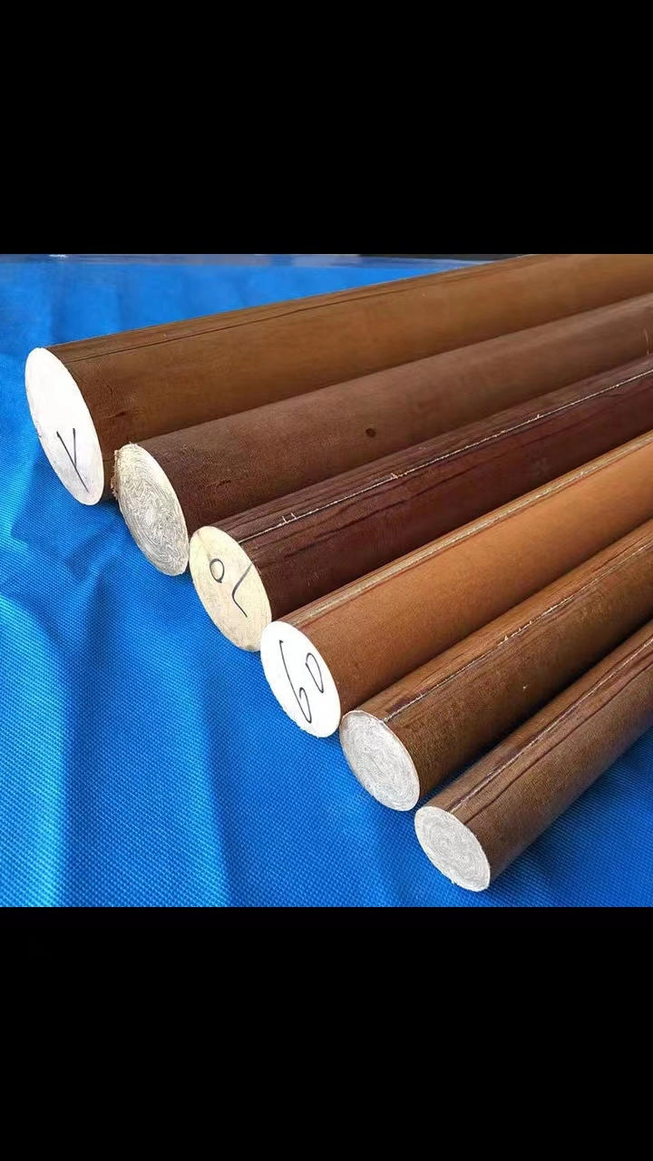 Insulation Rod Bakelite Resin Fabric Phenolic Cotton Cloth Laminate Rod 3725 Pfcc41 Rod with Best Quality