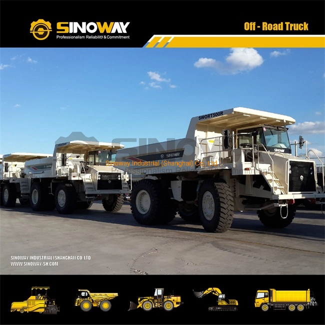 45ton Rigid Frame Haul Trucks with Hydraulic Four Wheels Brake