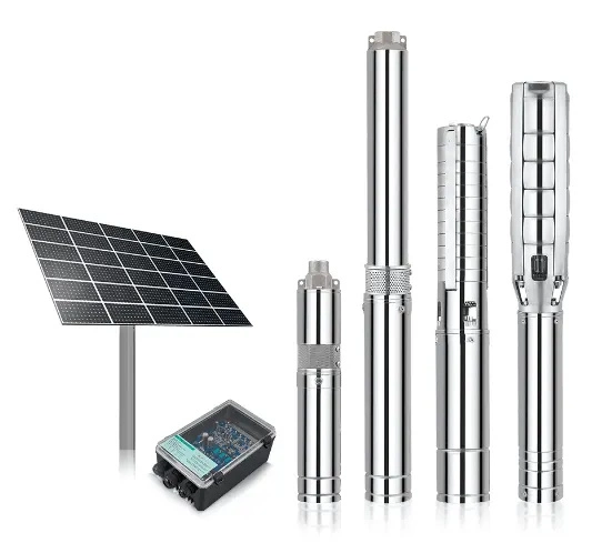 5HP DC Solar Borehole Submersible Water Pump System