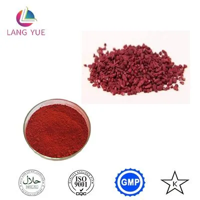 Extracto de arroz de levadura roja polvo de monacolin K 0,2% 0,3% 0,4% 1% 3%