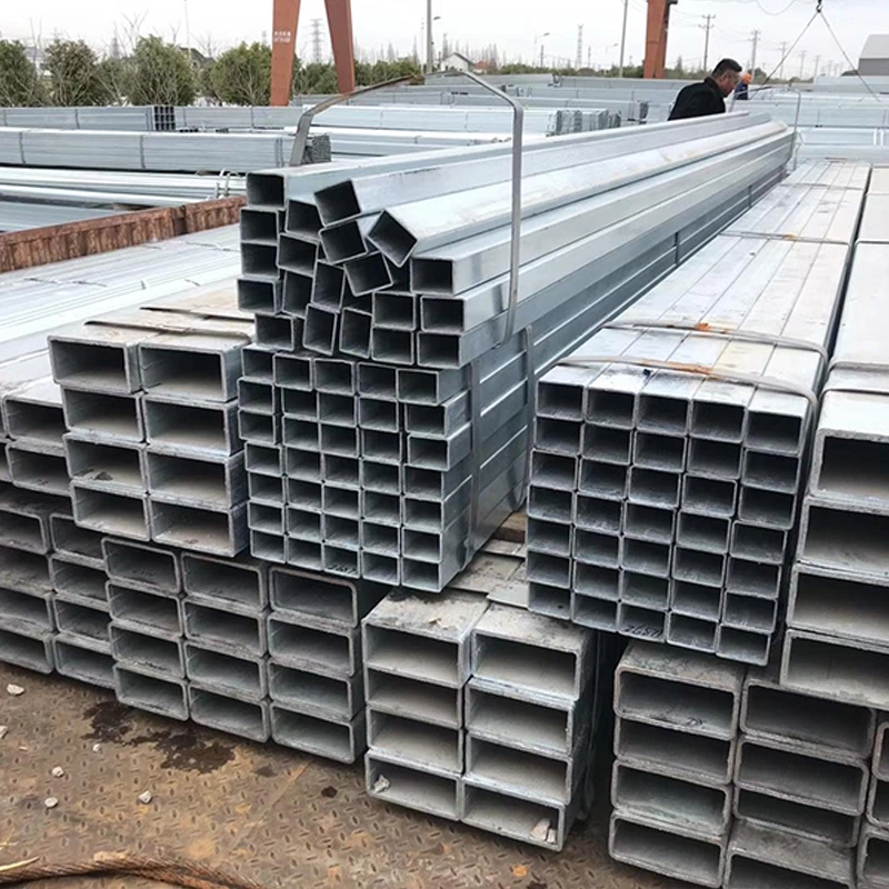 Gi Steel Tube Galvanized Steel Pipe Seamless ERW Spiral Welded Alloy Galvanized Rhs Hollow Section Pipe Square