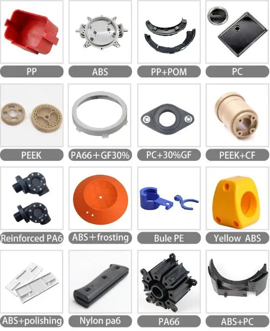 Directly Factory Custom ABS Plastic Machine Parts Plastic Injection Molding