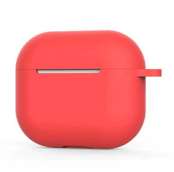 Colorful Solid Color Silicone Shockproof Airpods Protective Cover Case