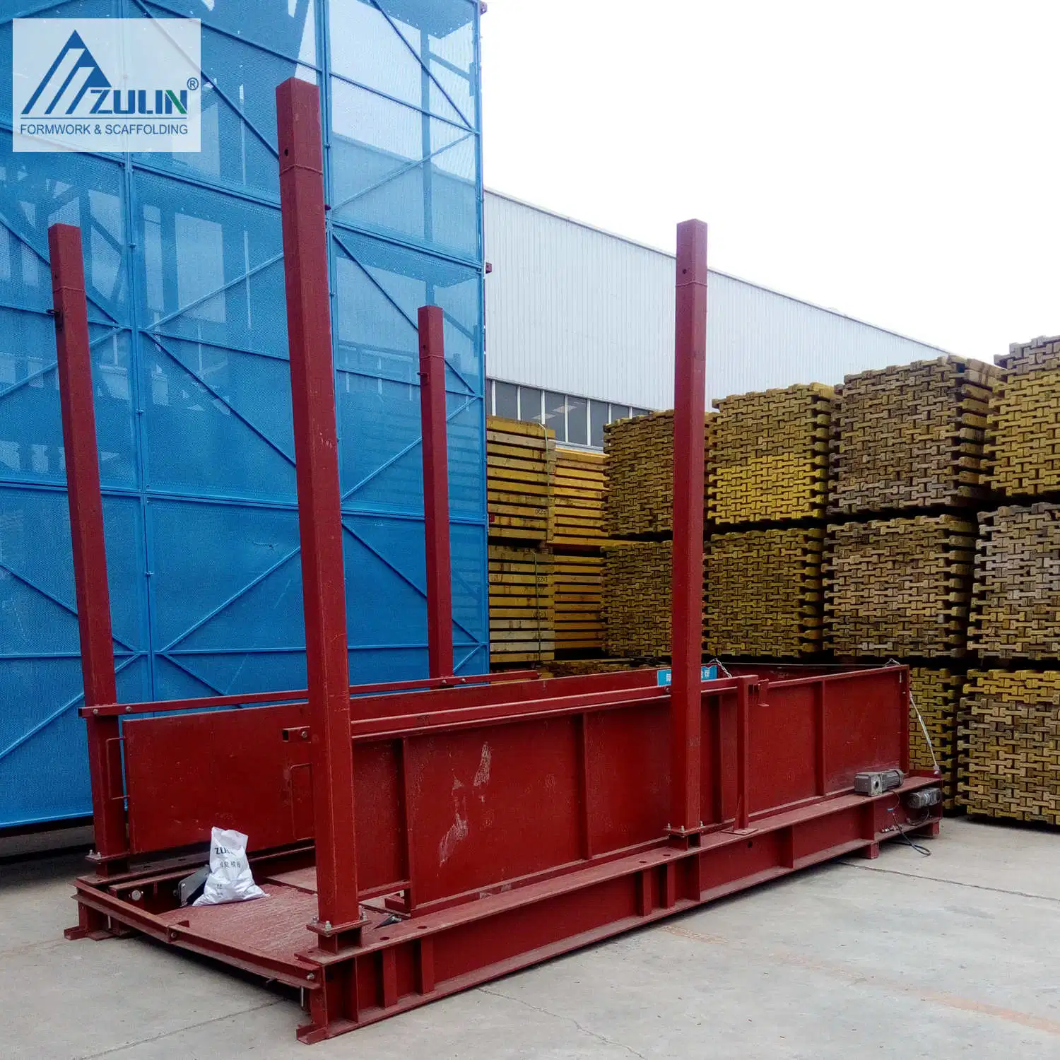 Across Floors Zulin Concrete Form Construction Formwork Material Lifting with Good Price