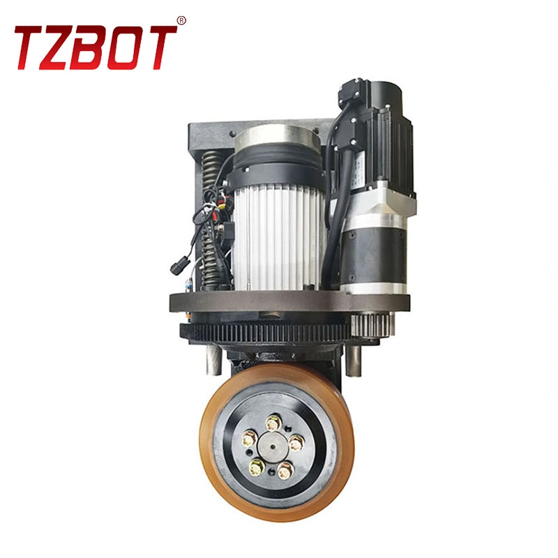 Forklift Drive Wheel Equipped with Suspension Device Driving More Smoothly 1500W Power 400W Steering (TZ12-DA15S04-S)