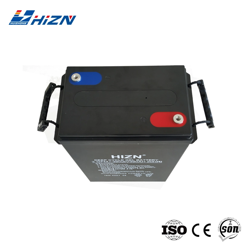 Marine Golf Car Battery Deep Deep Cycle UPS Batteries 6V 390ah