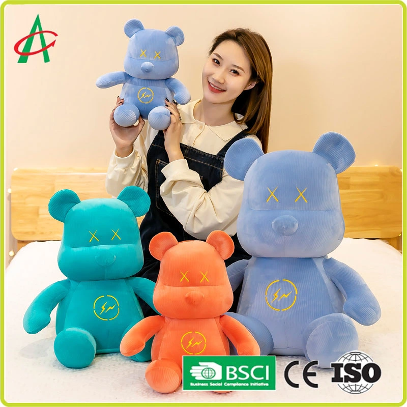 Wholesale/Supplier Adorable Colorful Plush Plump Stuffed Bear with Different Size