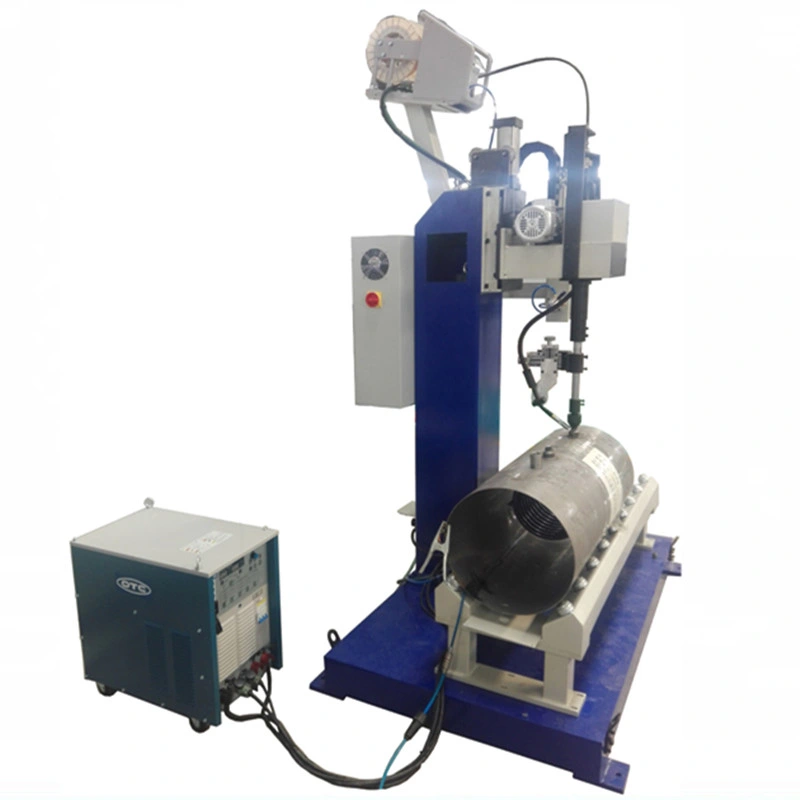 Industry Plant TIG Electric Arc CNC Automatic Fuel Water Air Tank Oil Nozzle Port Seam Welder Circular Seam Welding Machine