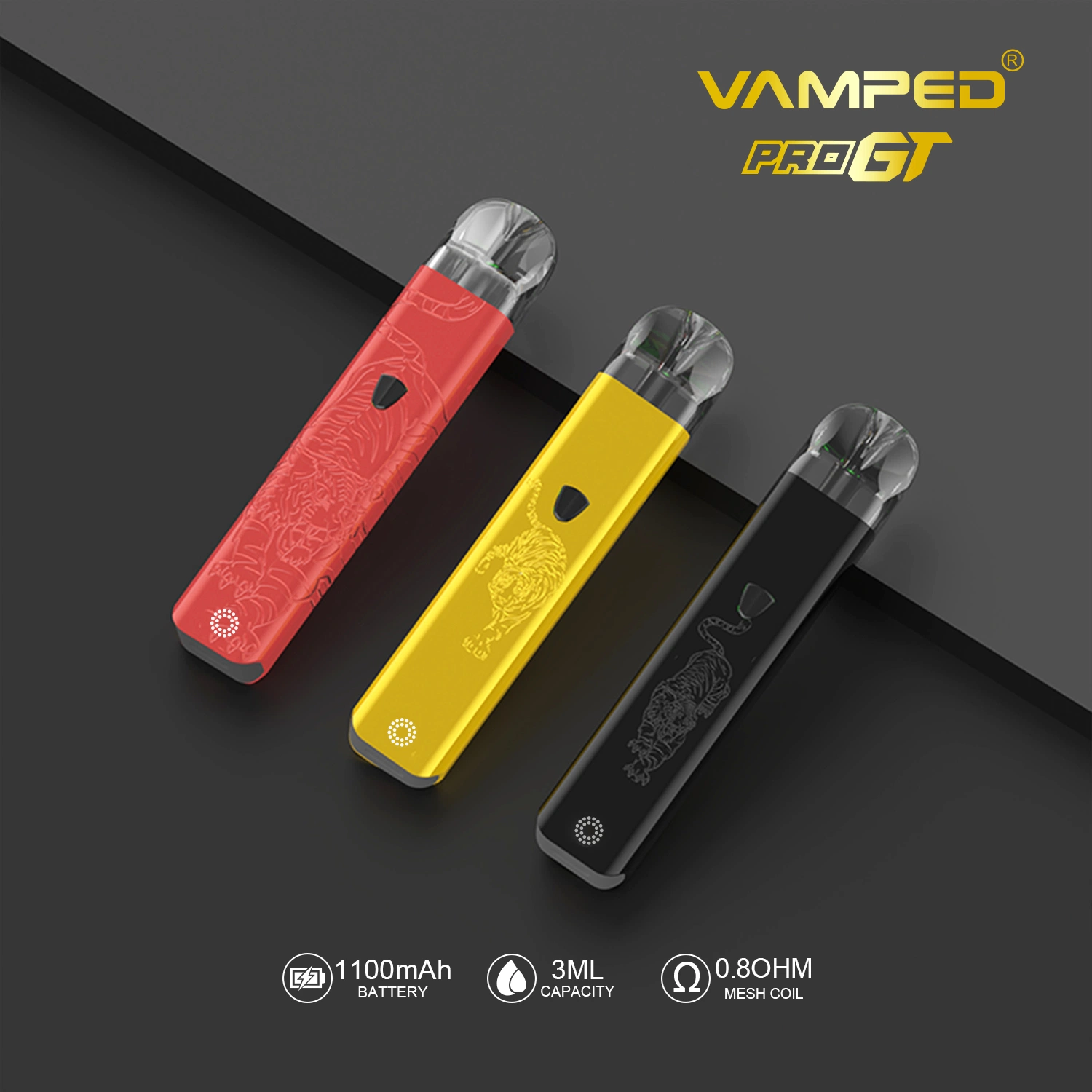 Factory Cheap 3ml 18W Kit de cápsula recargable Progt vacío VAPE Bar E Cigarette