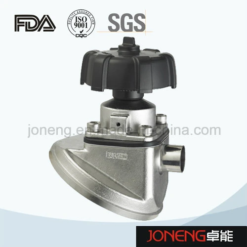 Stainless Steel Sanitary Manual Type Diaphragm Valve with Drain (JN-DV1002)