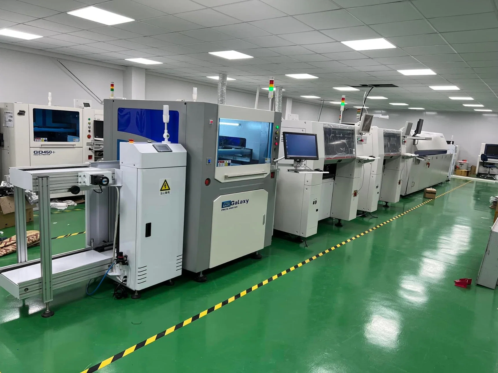 Galaxy Full Automatic Solder Paste Stencil Printing Machine