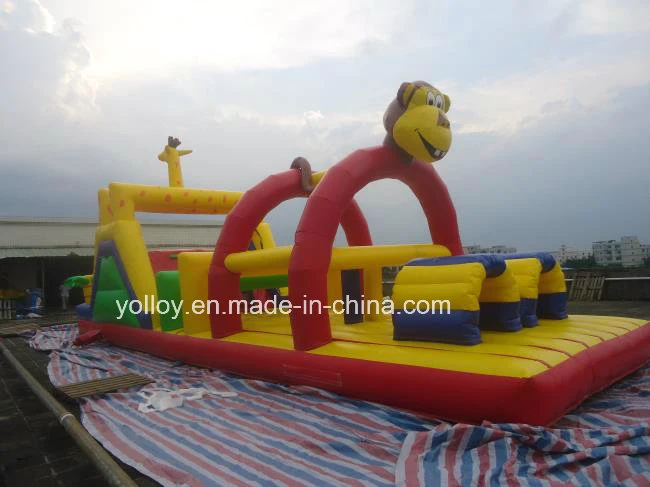 Outdoor Playground Inflatable Obstacle Course for Amusement Park