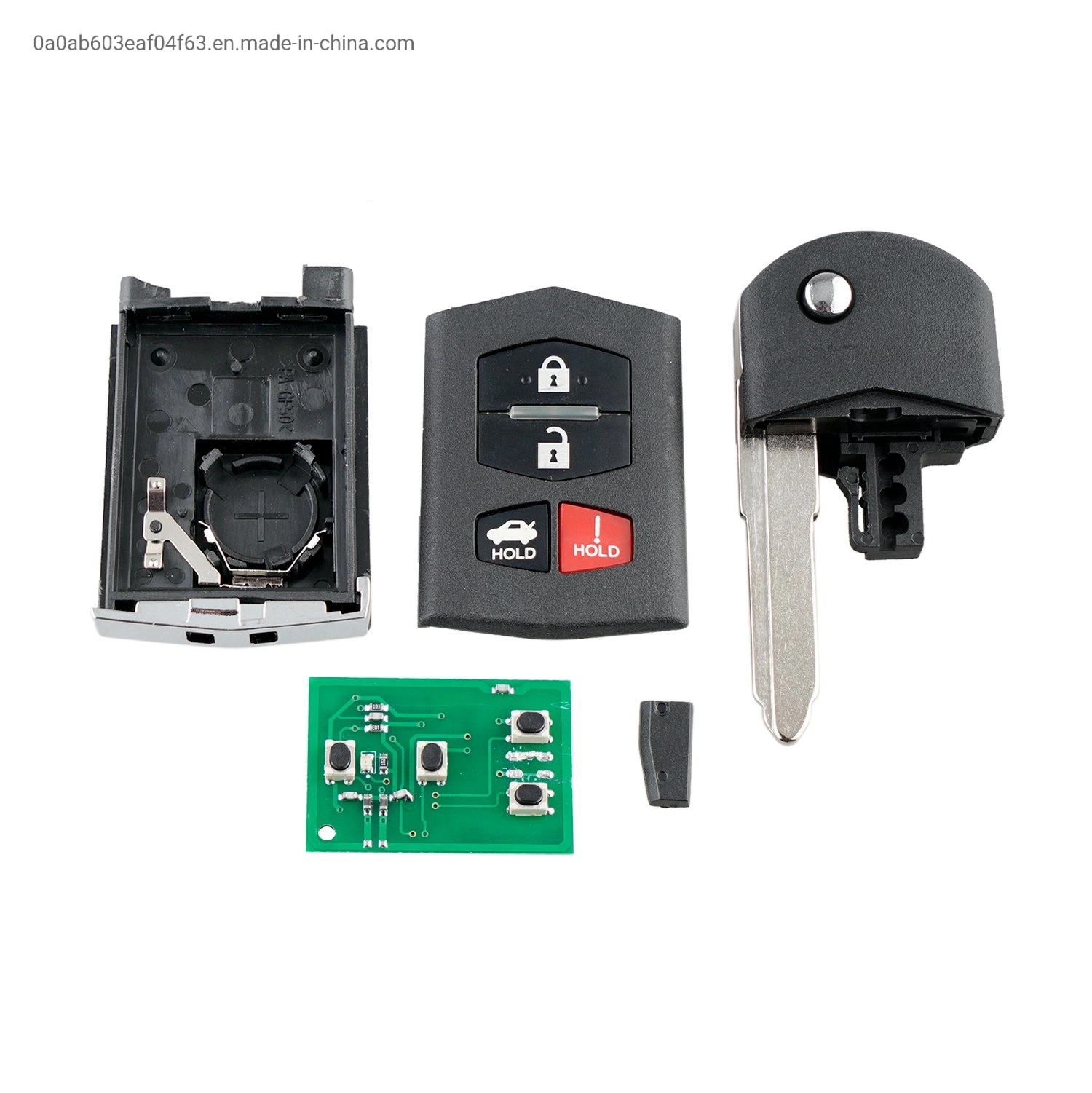 4 botones 313,8MHZ 4D63 80Bit llave de acceso de mando a distancia inteligente llave para Mazda 6 MX-5 Miata RX-8 2005-2008 FCC ID: KPU41788