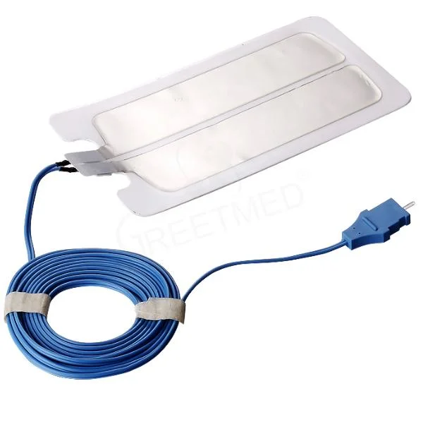 Disposable Adult Bipolar Cautery Pad Surgical Esu Electrosurgical Grounding Pad CE ISO Approved