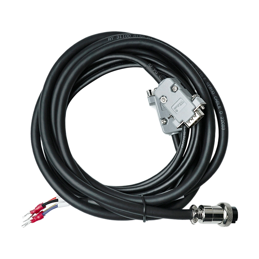 1500W 130mm a 48V/60V 3000rpm de motor DC Servo para equipos de automatización industrial