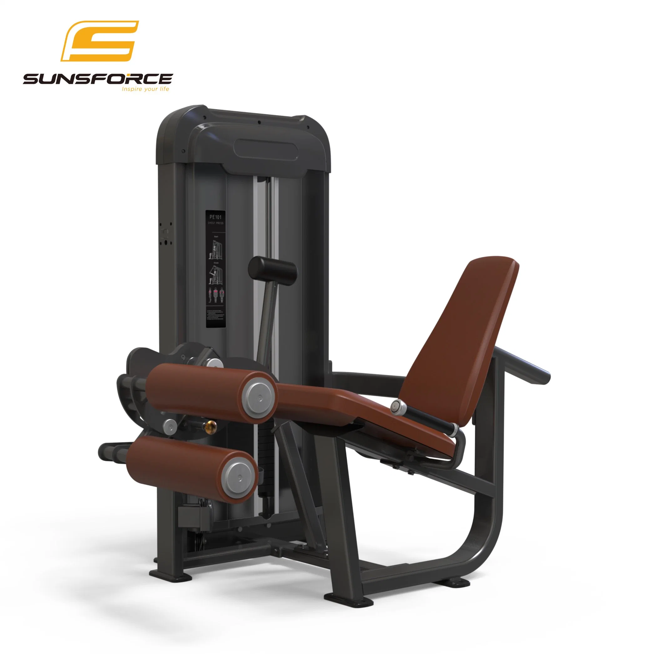 Dual Functional Commerical Strength Selectorized Gym Hammer Machine PRO Select Leg Extension Curl