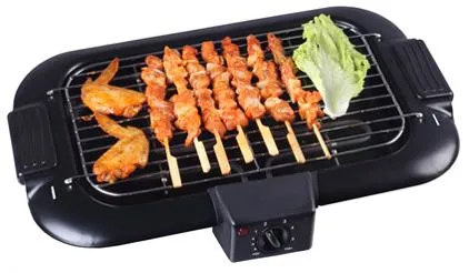 SS304 Easy to Clean Automatic Thermostat Adjustable Heat BBQ Grill