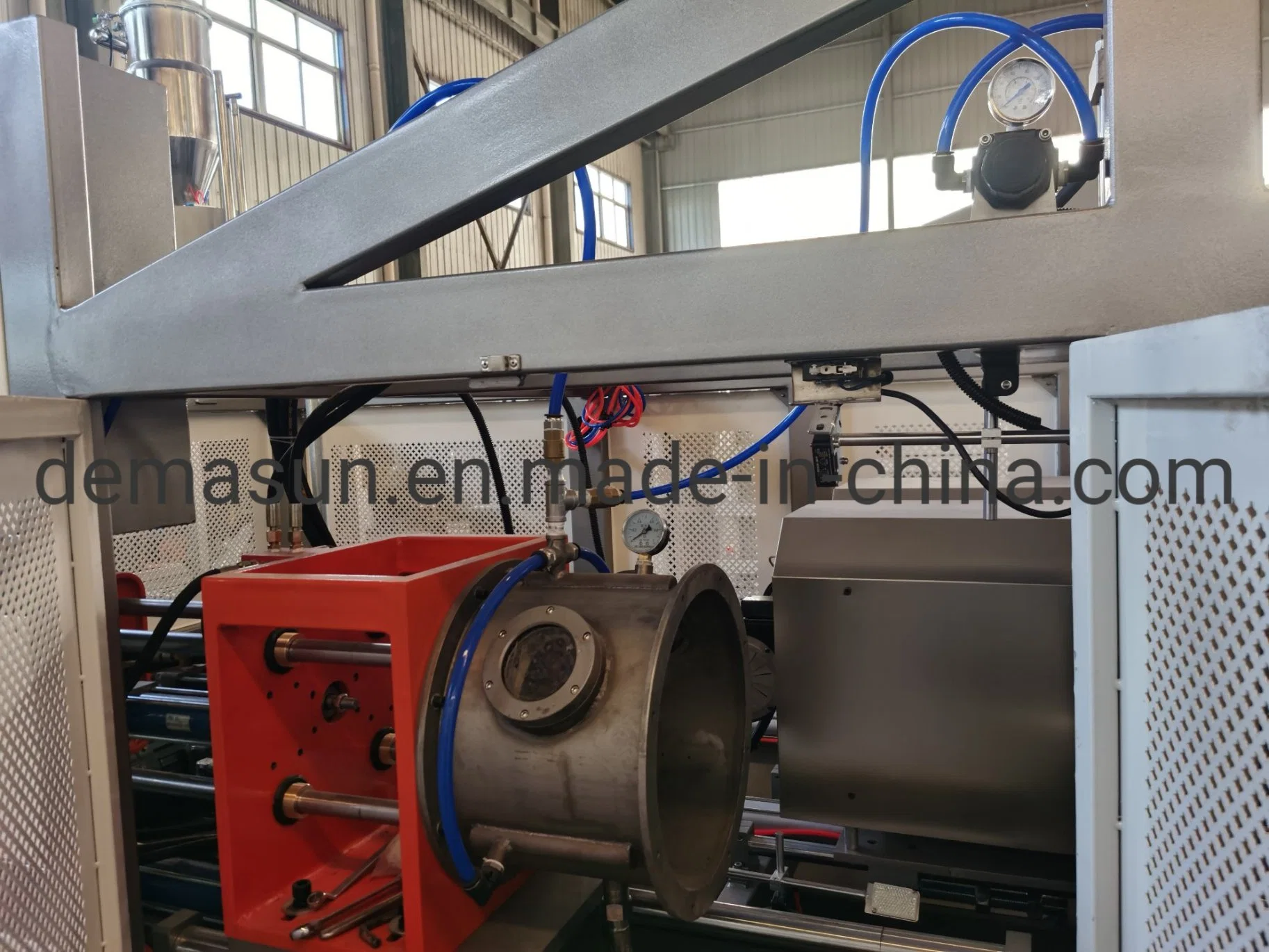 PE PP PPR HDPE PVC Water Pipe Machine Infrared Heating Tube Belling Machine Plastic Pipe Making Machine PVC Pipe Socketing Machine