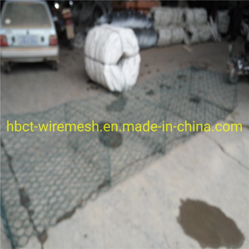 Heavy Galvanized PVC Coated Gabion Basket Wire Mesh