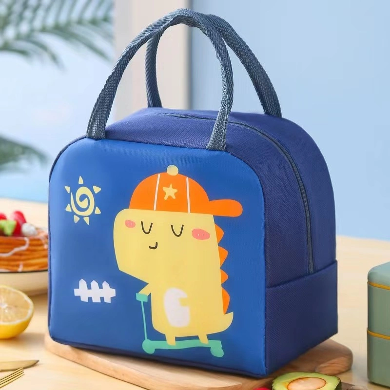 Sac repas isolé réutilisable Aohea pour enfants, réfrigérateur scolaire, sac repas Boîte à lunch contenant chauffe-aliments contenant en plastique acier inoxydable Panier repas kawaii Tablewar