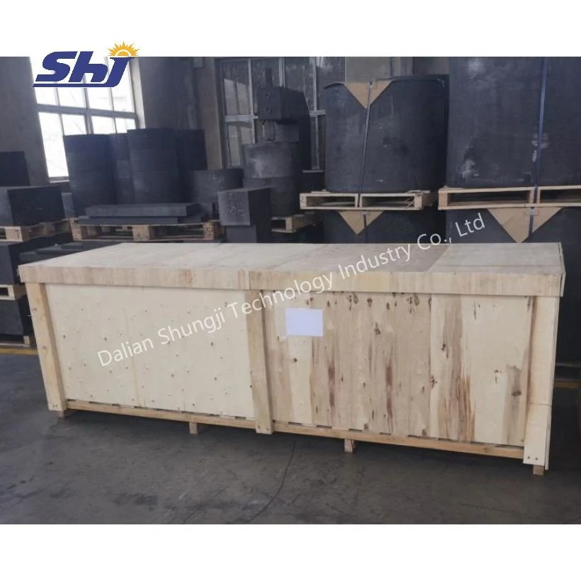 Vibrated Graphite Block for Industrial Furnace Induction Seats Structural Parts