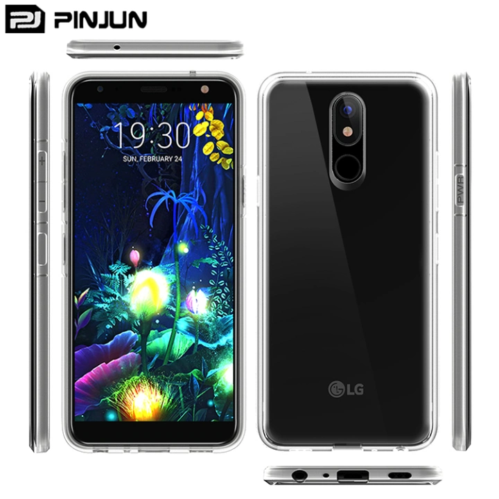 2mm de cristalino transparente TPU para teléfono LG K12 /K12 Plus