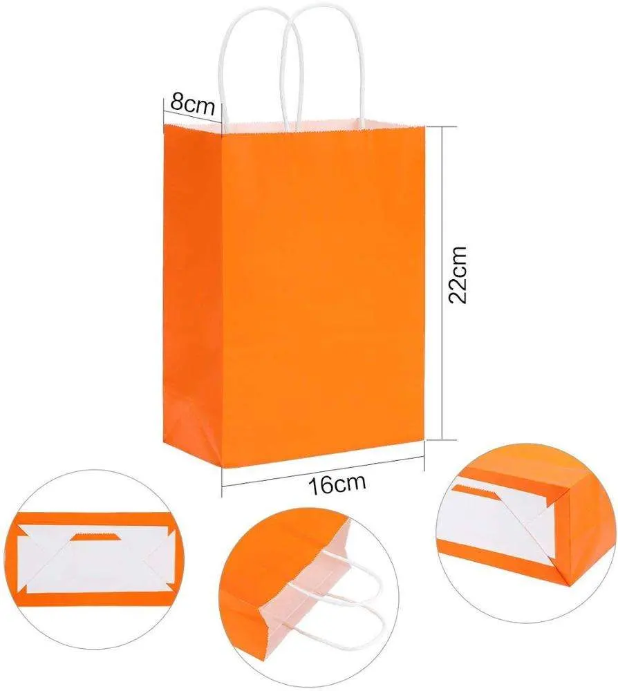 Eco Friendly Cheap Custom Christmas Gift Takeaway Food Bag Fashion Shopping Bag